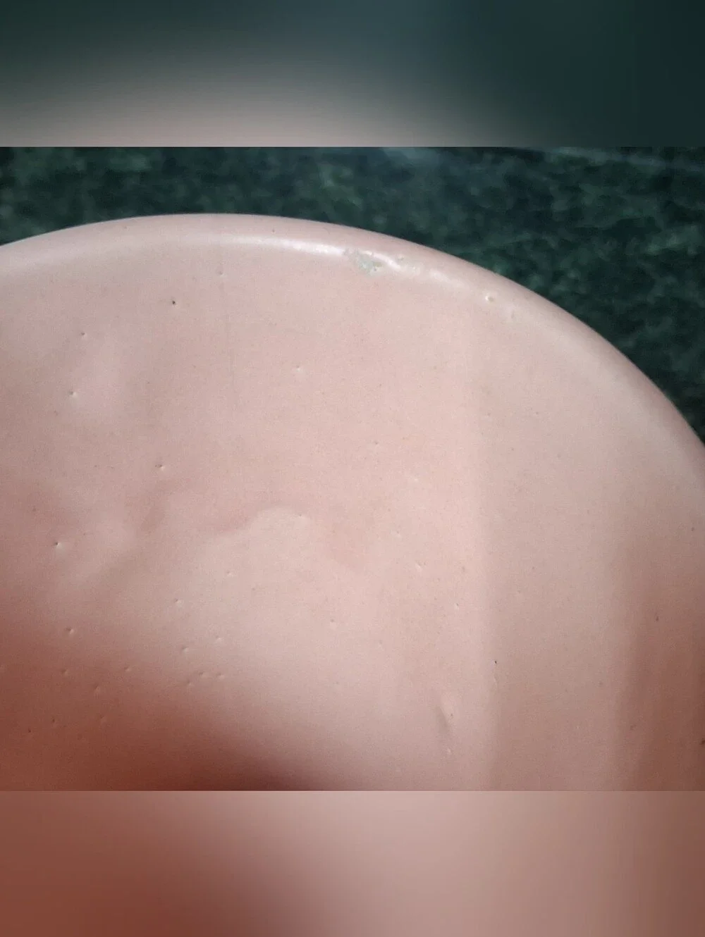 Vintage McCoy Pottery Pink  Handled Vase 8  1/2